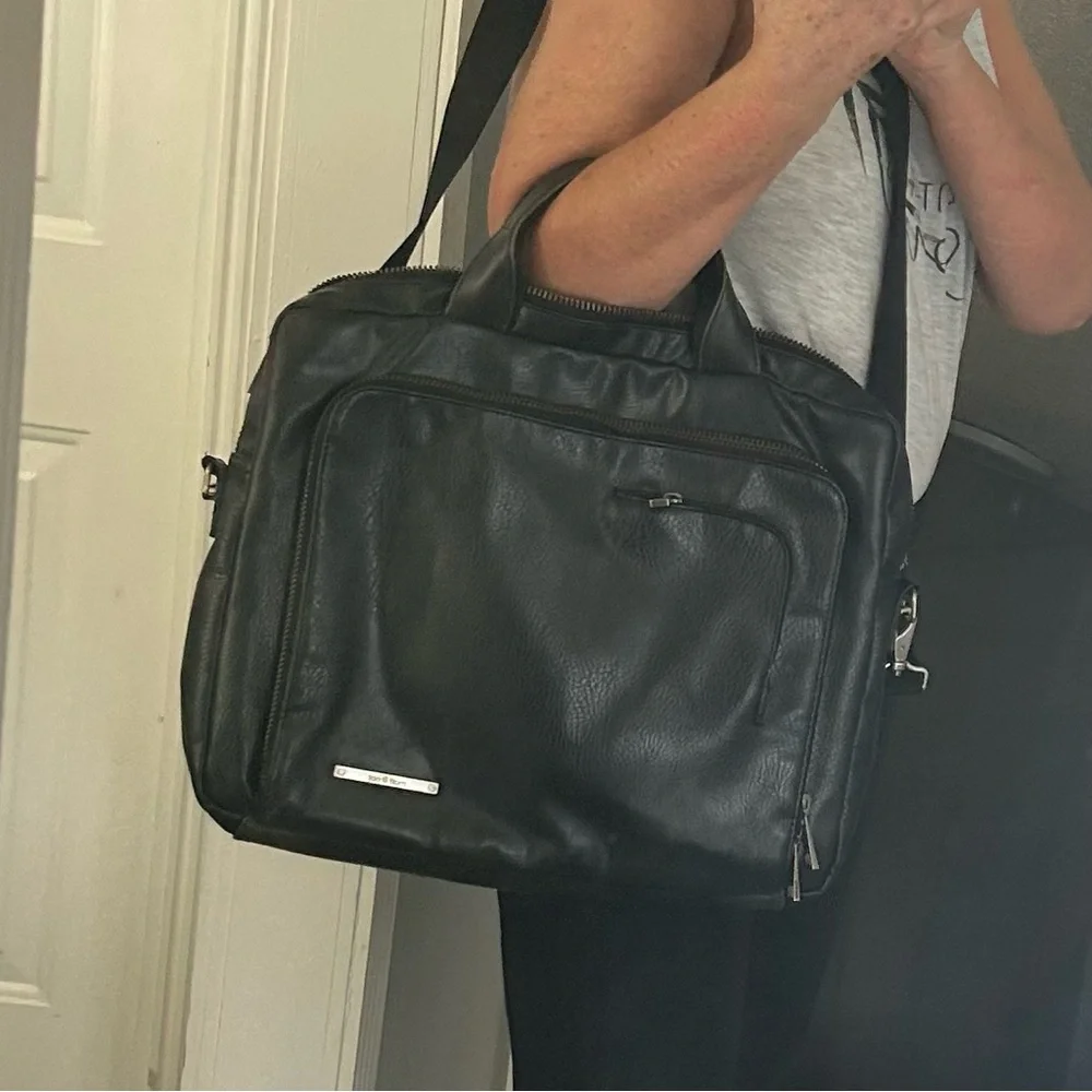 Matt & Nat Black Satchel Bag - Picture 6 of 9